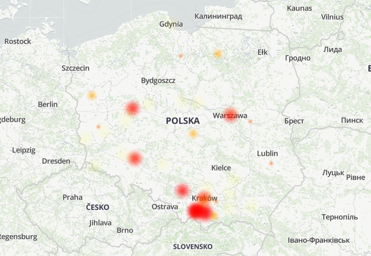 Plus z problemami. Padły łącza dzierżawione od Orange
