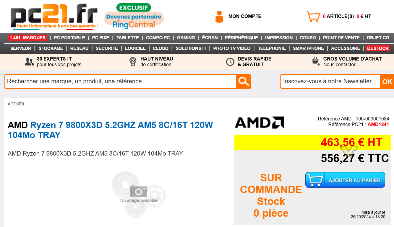 AMD Ryzen 7 9800X3D bez tajemnic. Znamy pełną specyfikację i cenę