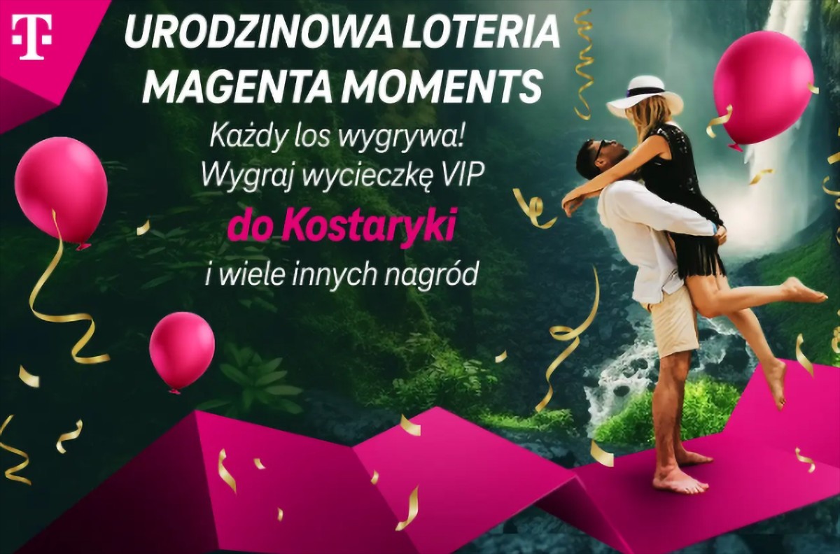 Świętuj z T-Mobile urodziny Magenta Moments i leć do Kostaryki