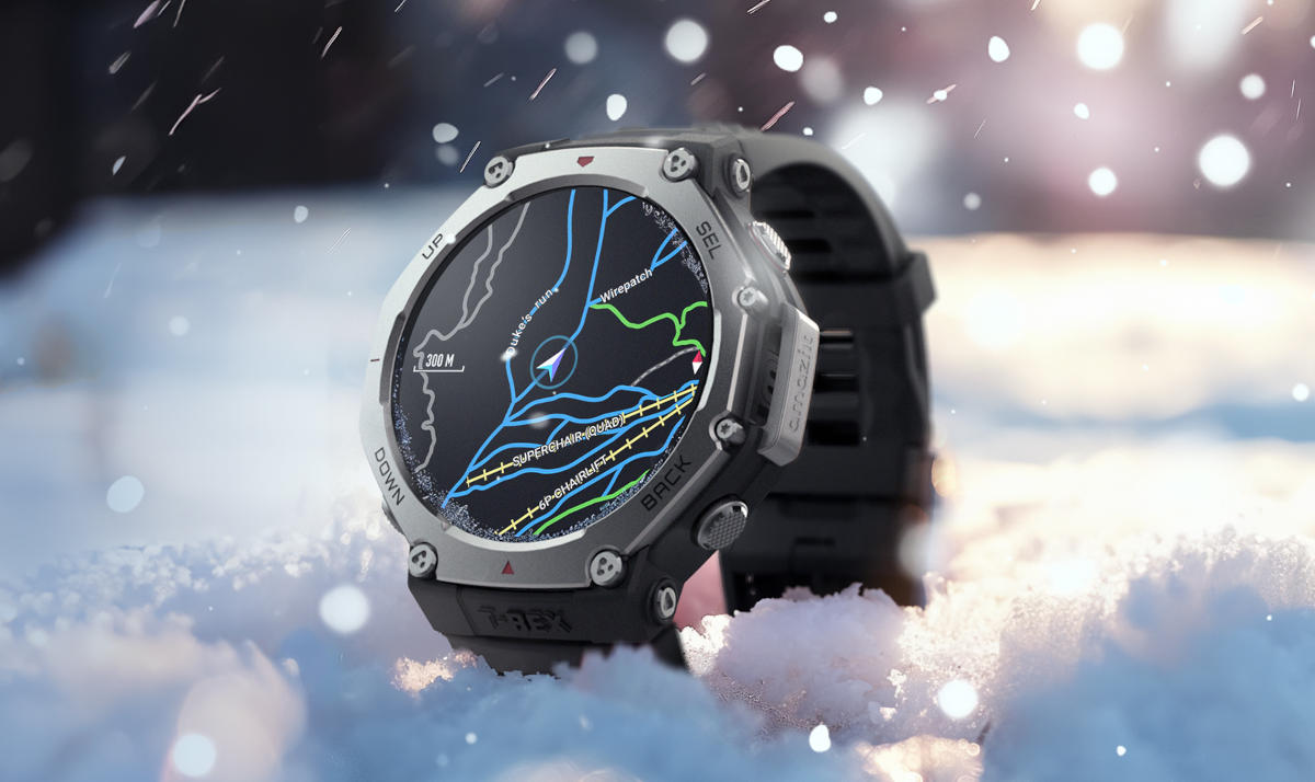 Amazfit T-Rex 3 z kolejną funkcją. To nowość na zimowych igrzyskach