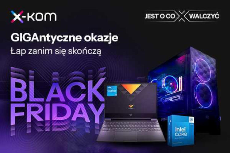 Black Friday w x-kom: skorzystaj z rabatów do 80%