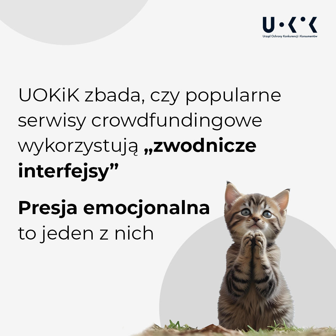 Serwisy zrzutkowe manipulują użytkownikami. UOKiK stawia poważne zarzuty