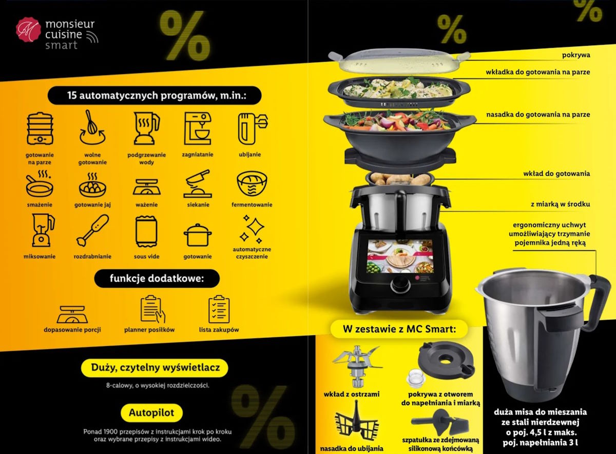Olej Thermomix. Lidl zrobił na swój robot taką promocję, że wygląda jak błąd