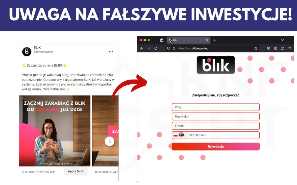 Korzystasz z Blika? Rządowa agencja wydała ostrzeżenie
