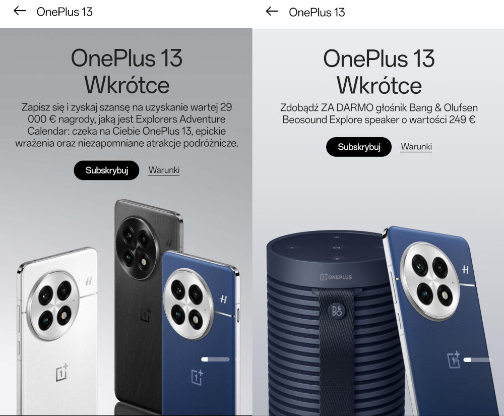 OnePlus 13 nadejdzie do nas w styczniu. Już w grudniu okazje