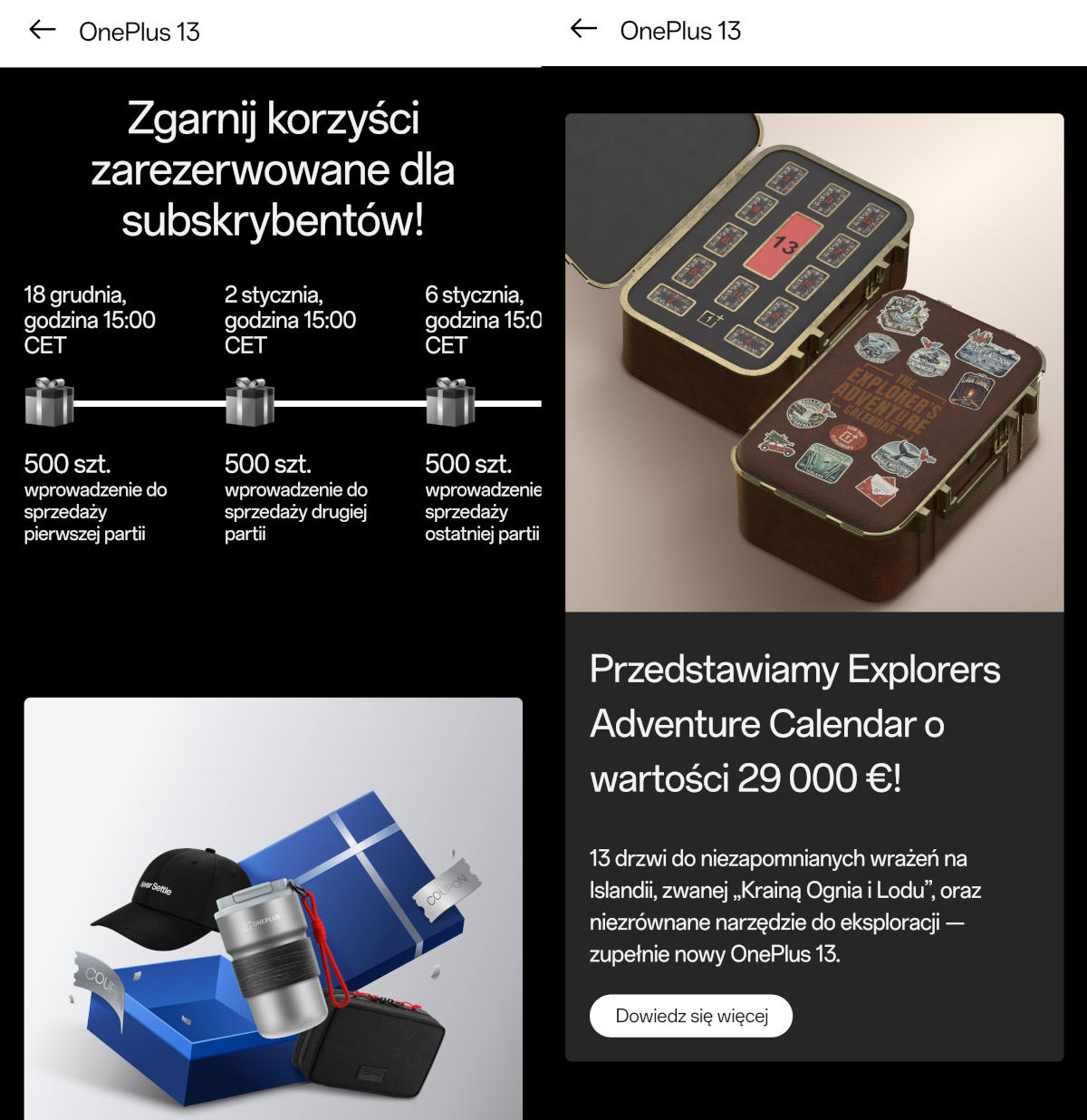 OnePlus 13 nadejdzie do nas w styczniu. Już w grudniu okazje
