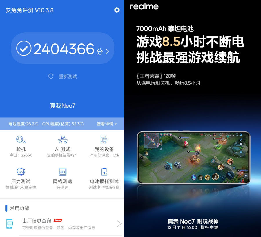 Realme Neo7 odkrywa swoje tajemnice. Będzie kolejny hit