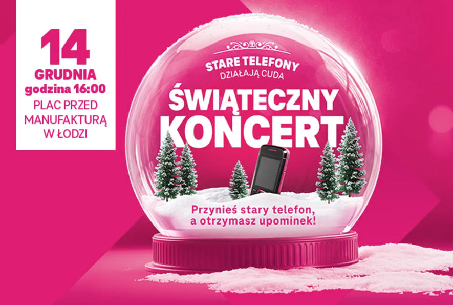 T-Mobile zaprasza na koncert. Przynieś stary telefon