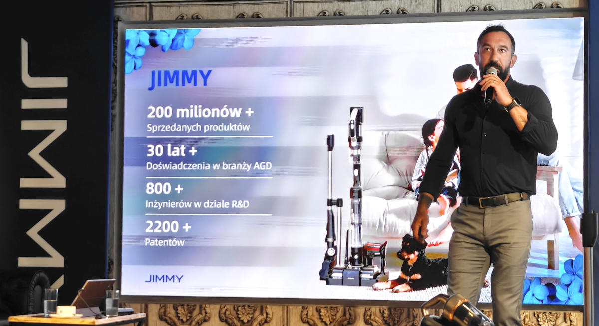 JIMMY wszystko wysysa. Gigant rynku odkurzaczy wkracza do Polski