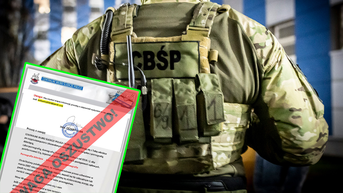 Straszą Polaków wizytą policji. Tylko jedna reakcja jest słuszna