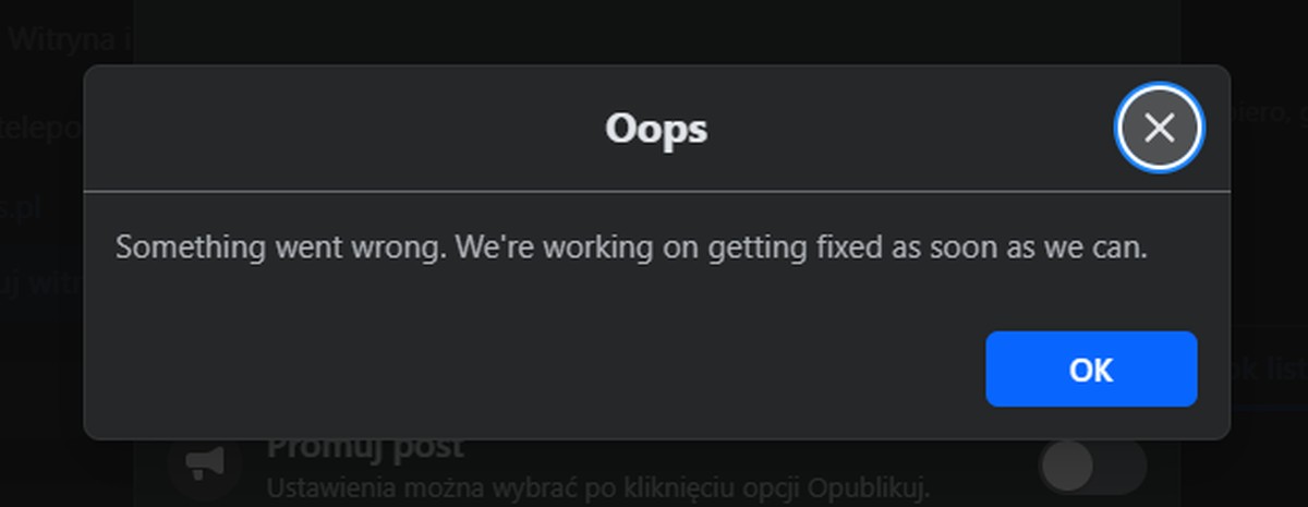 Facebooka dopadła globalna awaria