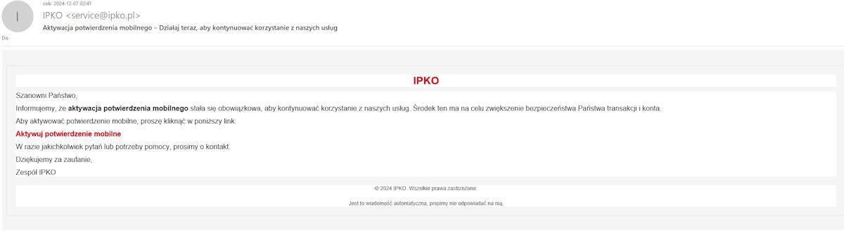 PKO BP wydał pilny komunikat. Dotyczy wszystkich klientów