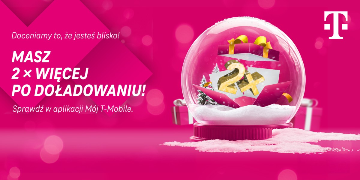 T-Mobile podwaja doładowania. To prezent na Mikołajki