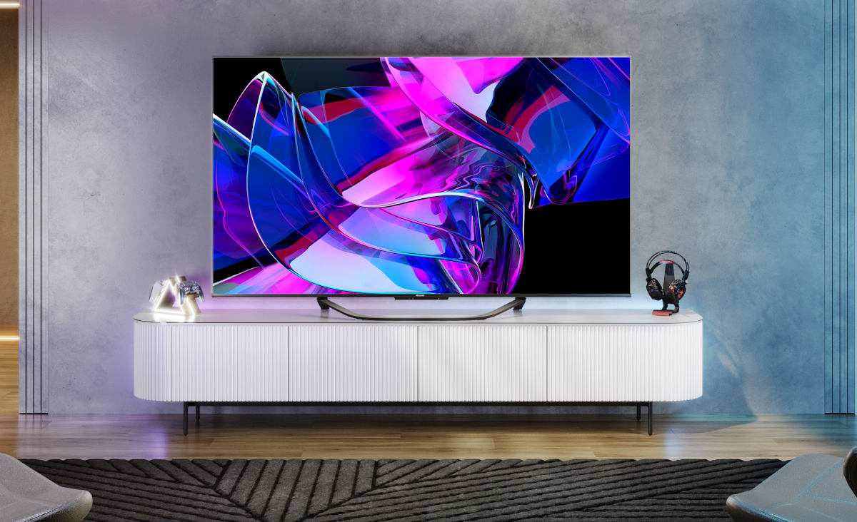 100-calowy telewizor Hisense 100U7KQ już w Polsce. Zaskakuje ceną