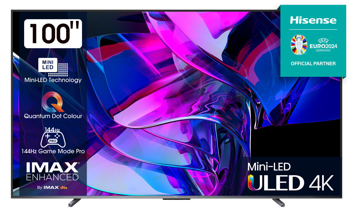 100-calowy telewizor Hisense 100U7KQ już w Polsce. Zaskakuje ceną