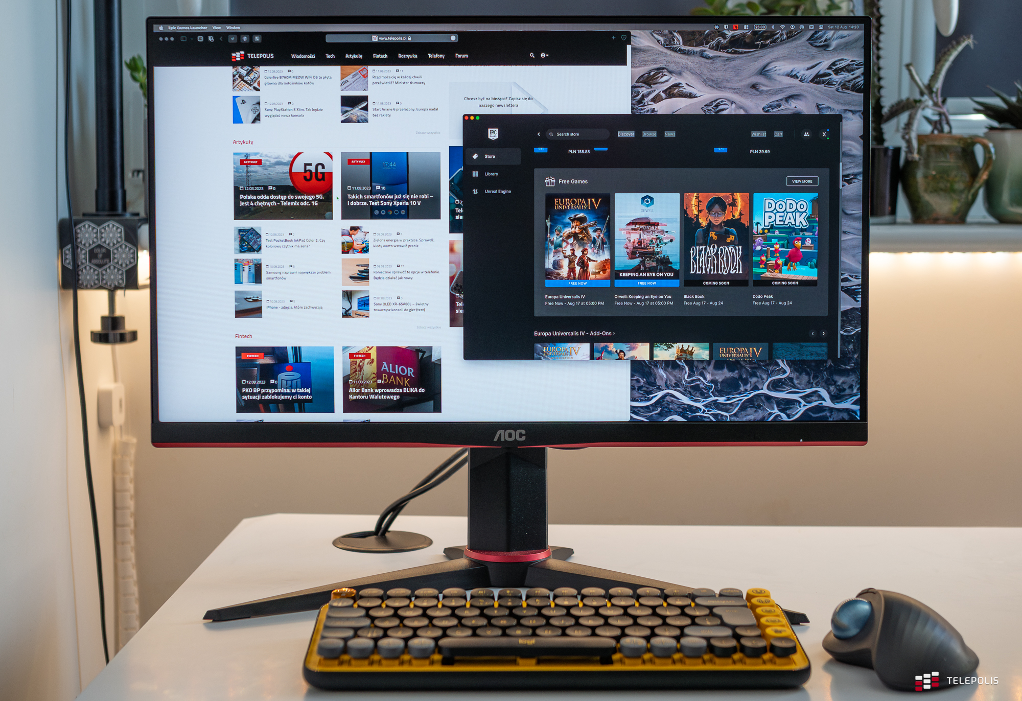 Monitor za tysiaka, który nie zawodzi: AOC Q24G2A