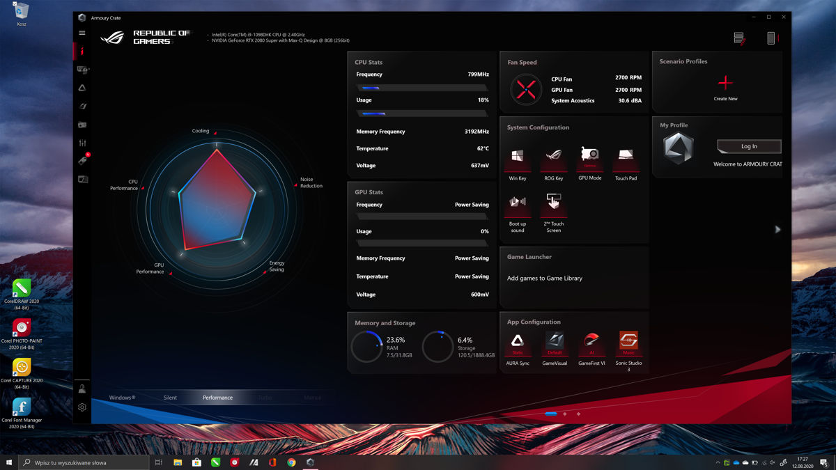 ASUS ROG Zephyrus Duo 15 – Szybciej, więcej, a do tego dwa ekrany