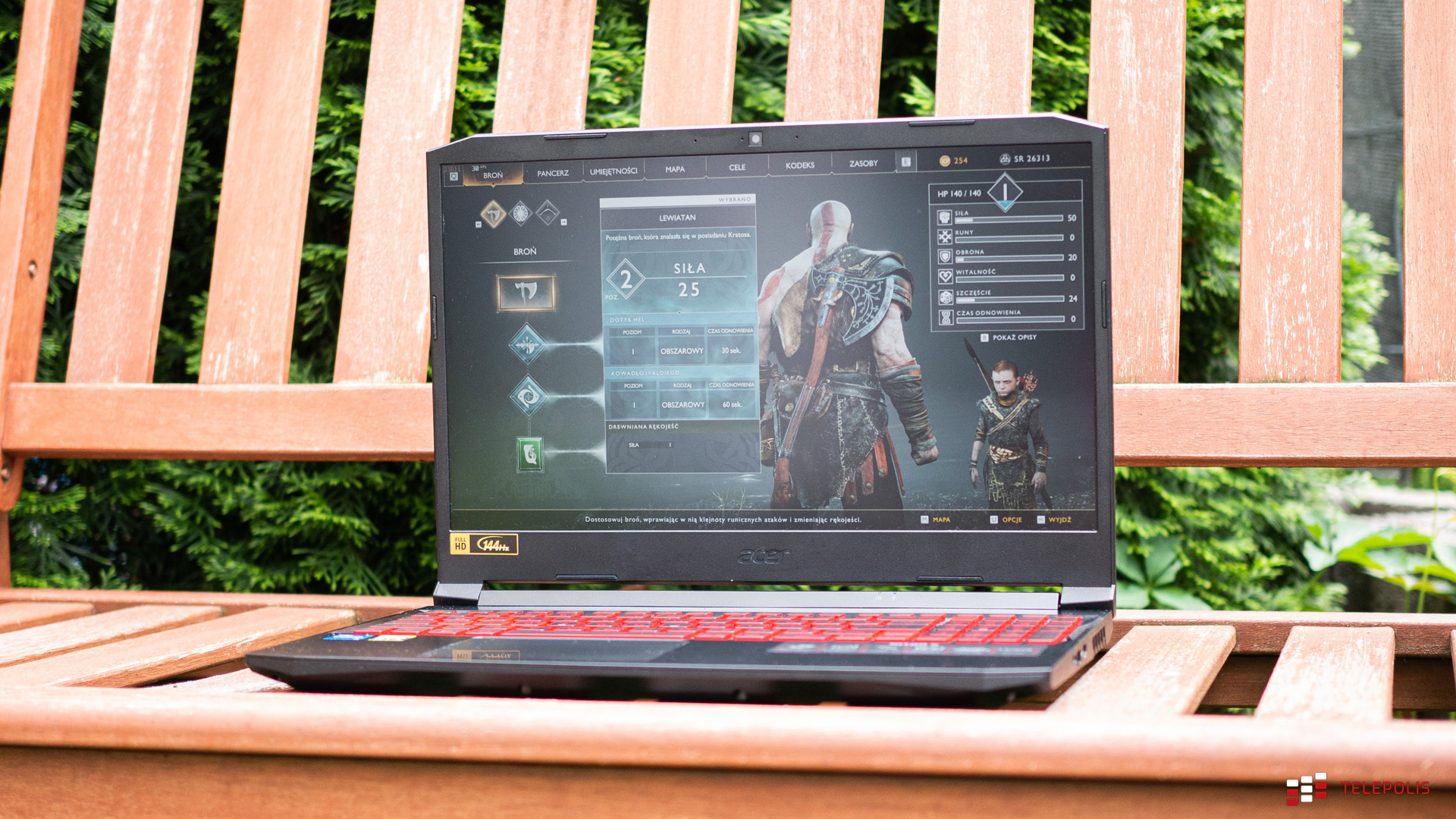 Acer Nitro 5. Co może budżetowy laptop z RTX 3050?