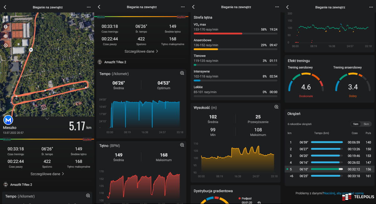 Amazfit T-Rex 2: pójdziesz z nim w góry, na pustynię i za krąg polarny (test)