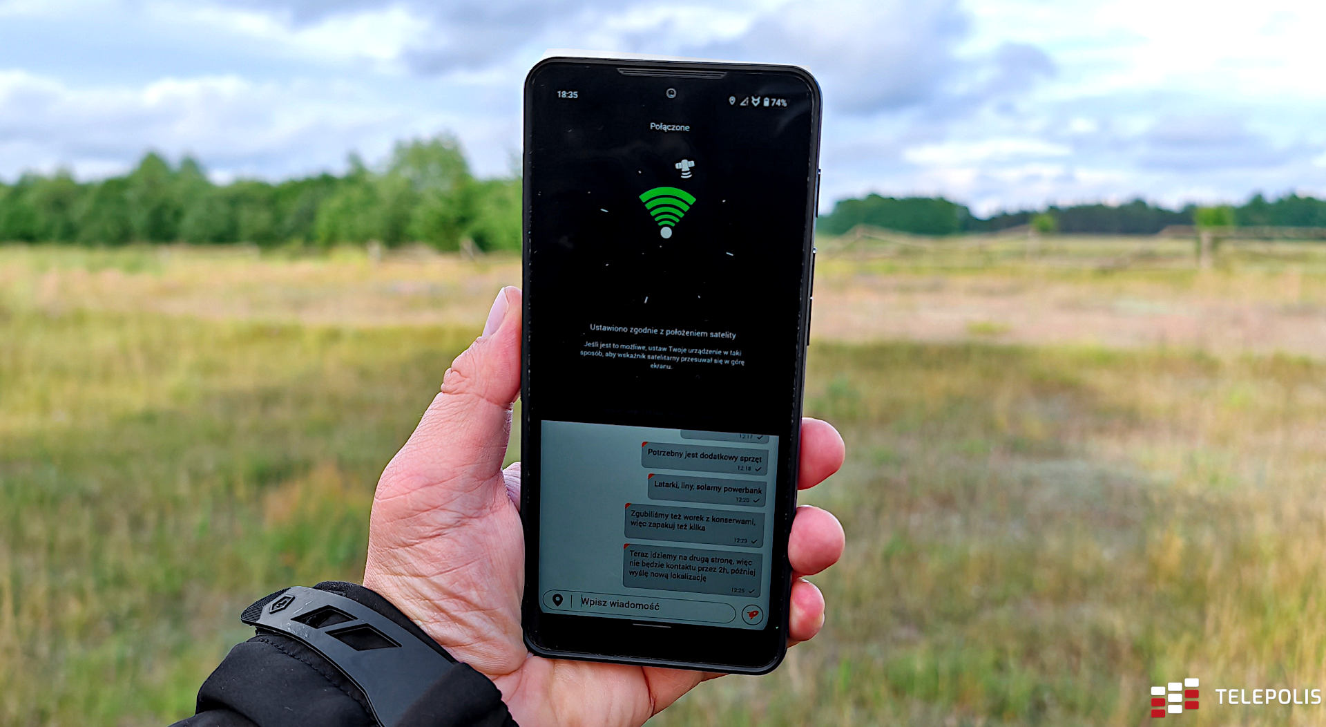 Smartfon na apokalipsę. Nie potrzebuje zasięgu ani Wi-Fi, i tak działa (test)