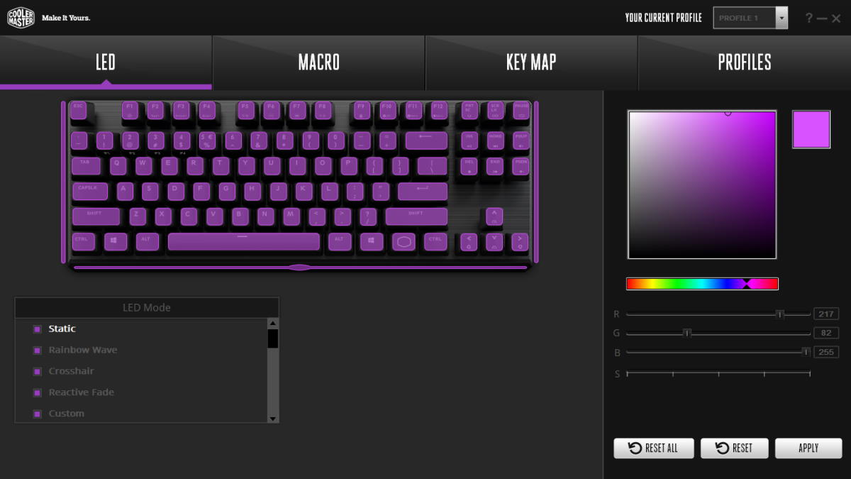 Cooler Master MK730 – test. Ładnie, minimalistycznie i funkcjonalnie