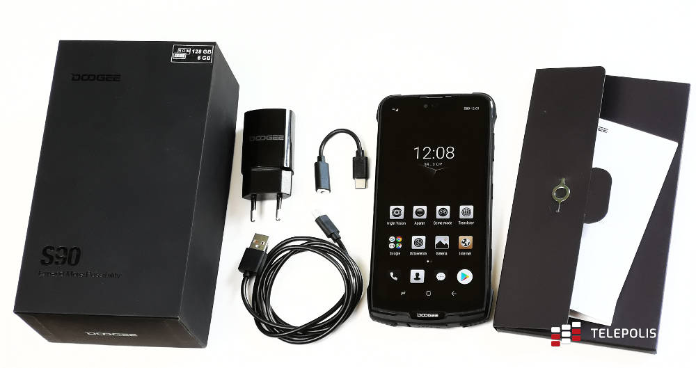 Test telefonu DOOGEE S90 - pancerz z tytanu i moduły