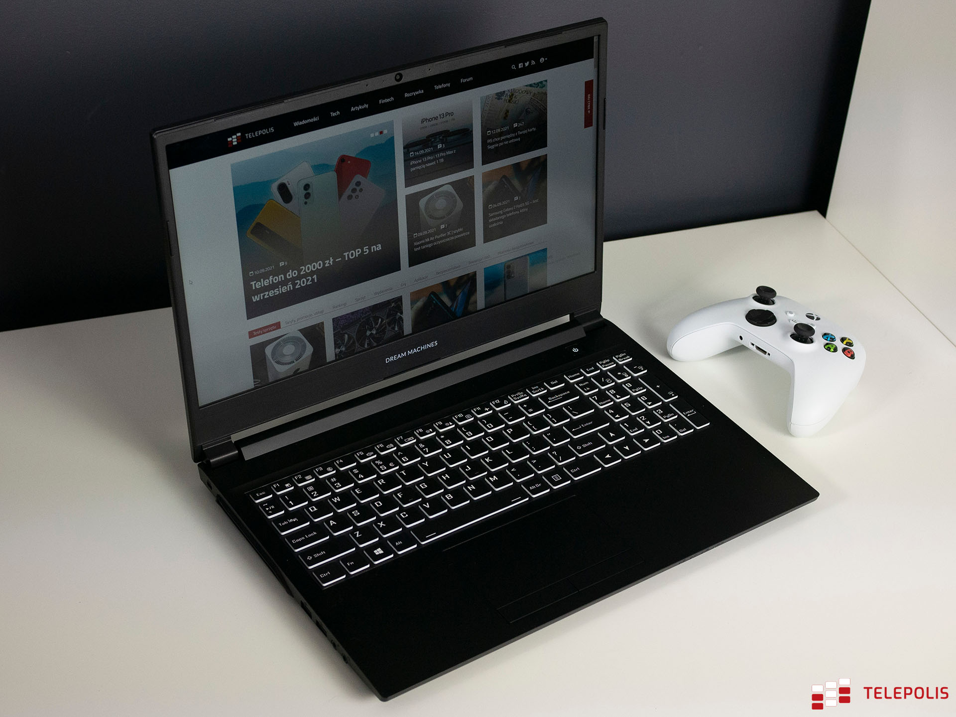 Tani laptop do gier z GeForce RTX 3050? W Dream Machines to możliwe