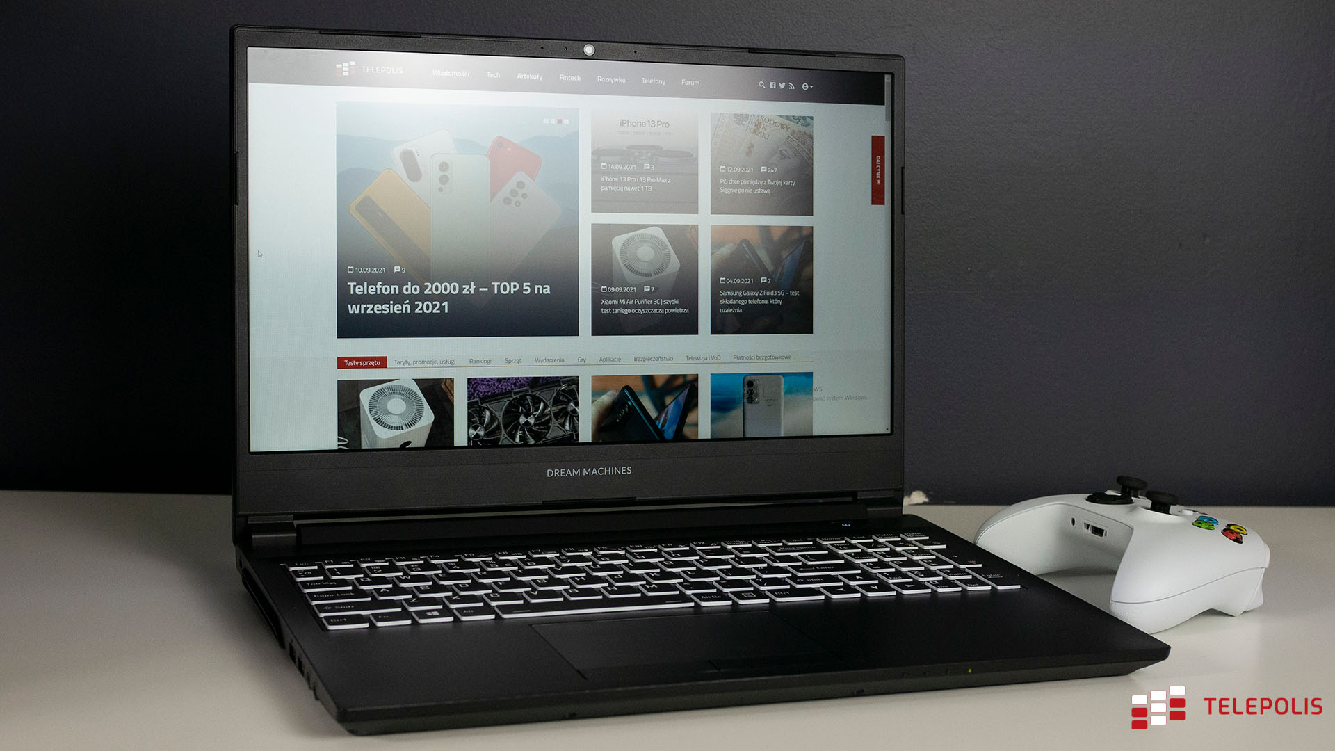 Tani laptop do gier z GeForce RTX 3050? W Dream Machines to możliwe