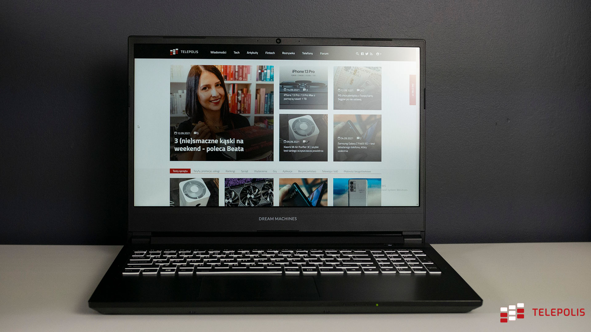 Tani laptop do gier z GeForce RTX 3050? W Dream Machines to możliwe