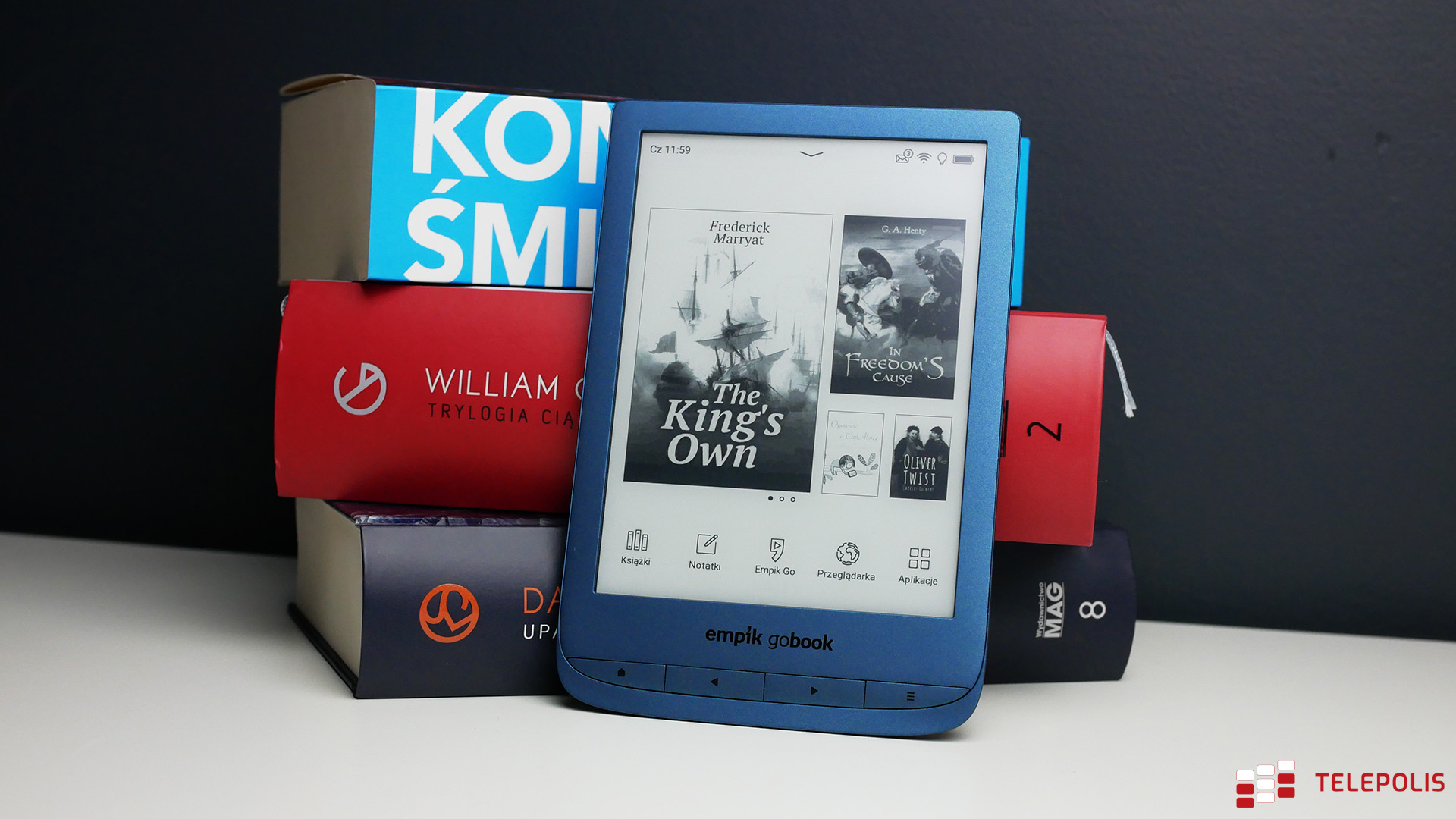 Empik GoBook – testujemy czytnik z aplikacją Empik Go