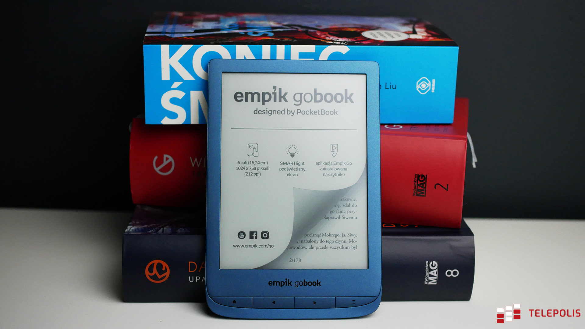 Empik GoBook – testujemy czytnik z aplikacją Empik Go