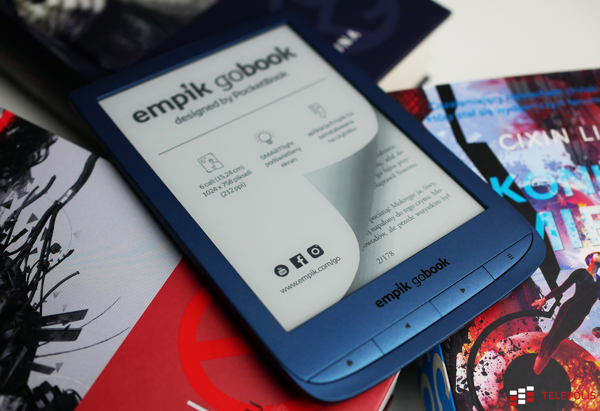 Empik GoBook – testujemy czytnik z aplikacją Empik Go