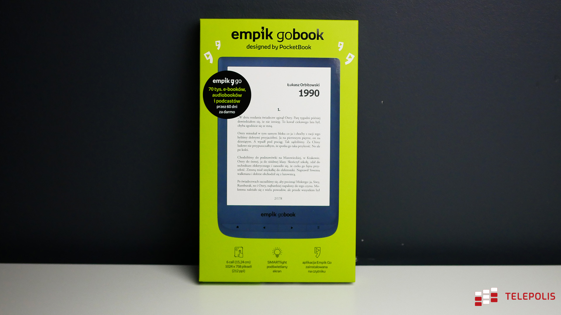 Empik GoBook – testujemy czytnik z aplikacją Empik Go