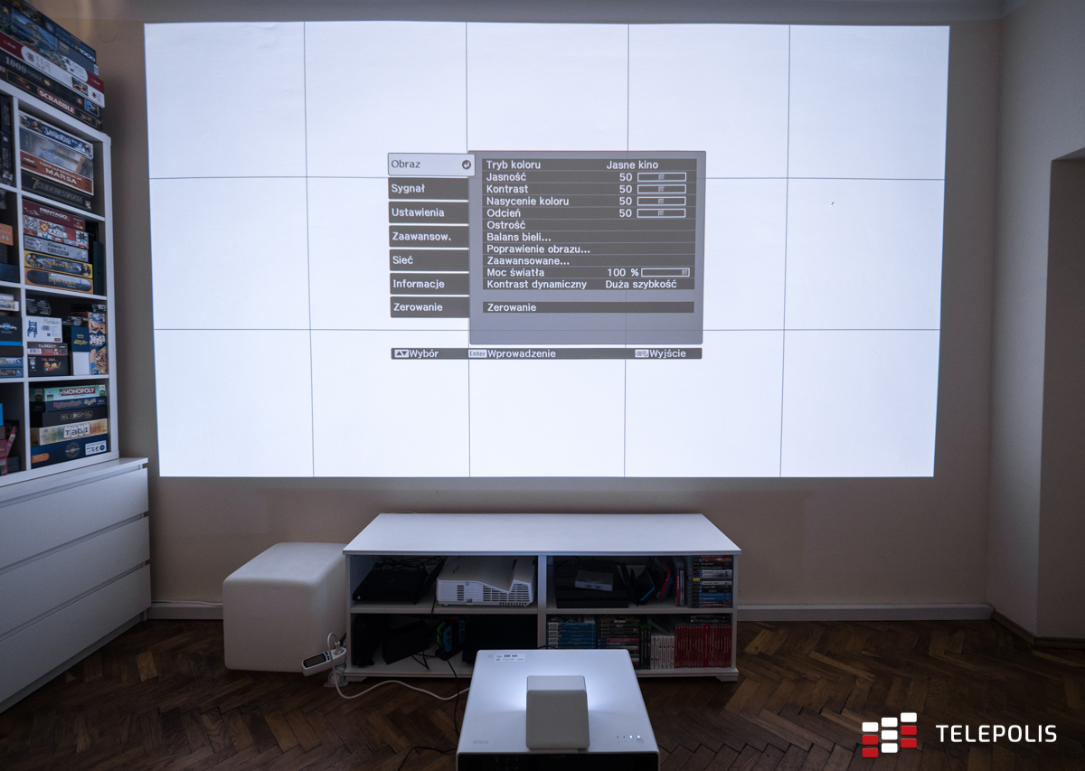 Test Epson EH-LS500W - dekadencja, na którą nas nie stać