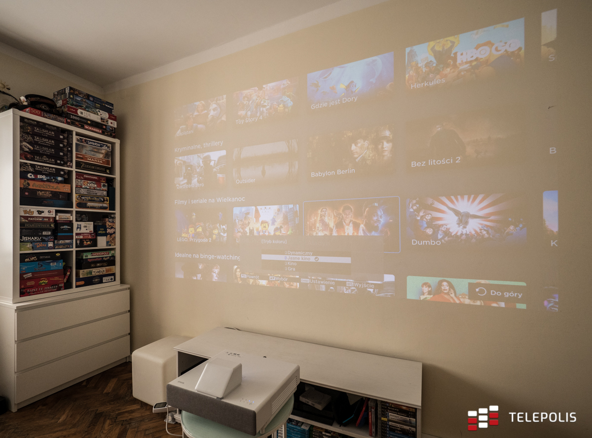 Test Epson EH-LS500W - dekadencja, na którą nas nie stać