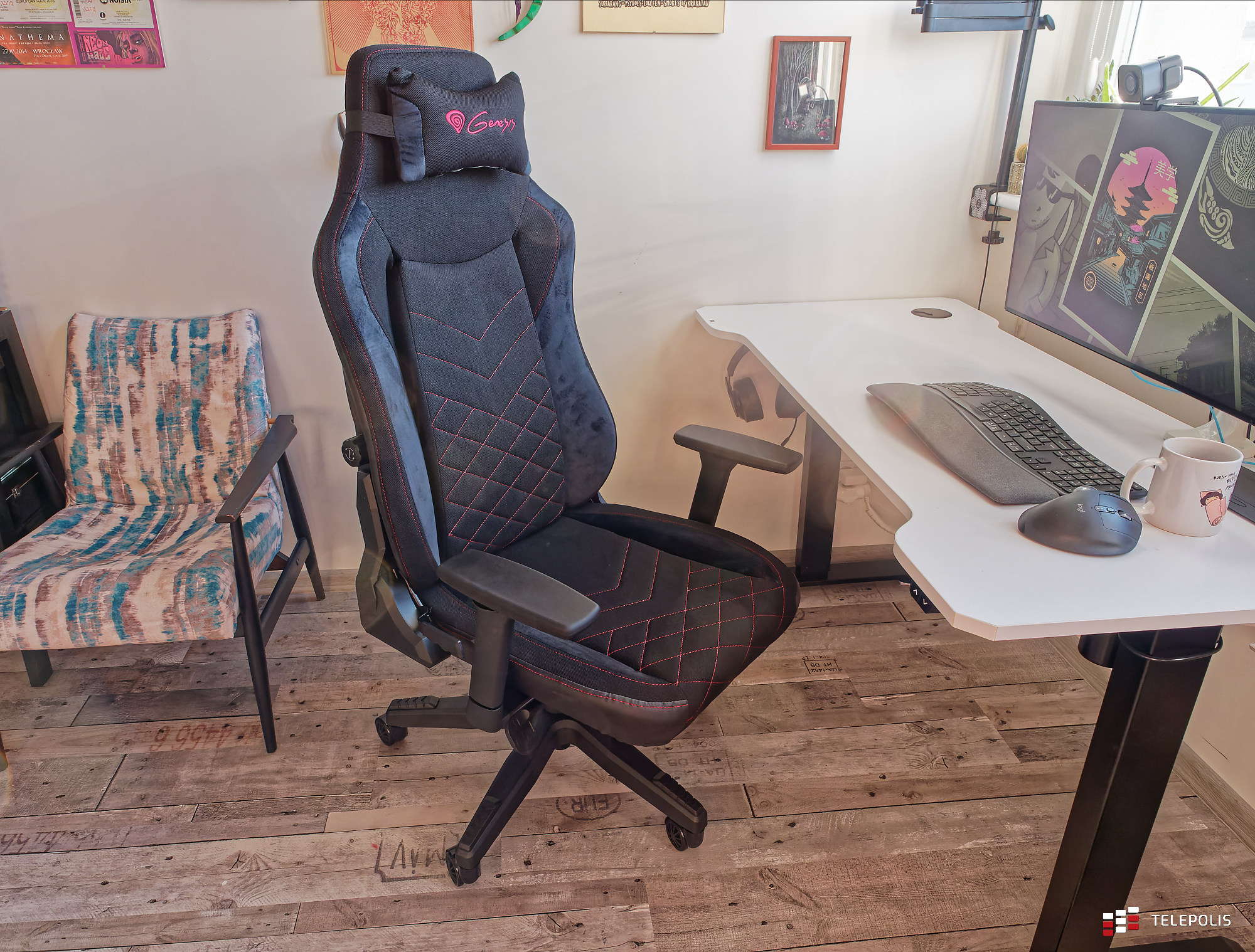Ergonomiczny fotel dla dorosłych graczy: Genesis Nitro 890