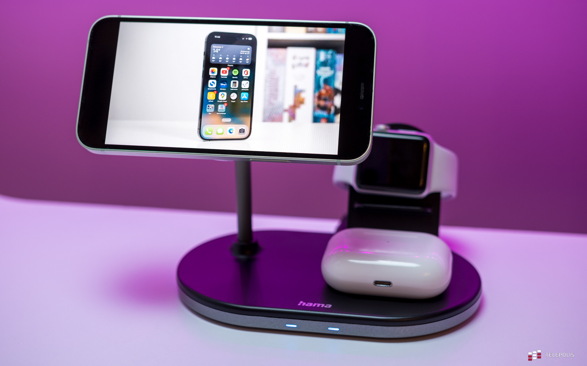 Ładuj z klasą. Twój iPhone może dobrze wyglądać nawet gdy odpoczywa