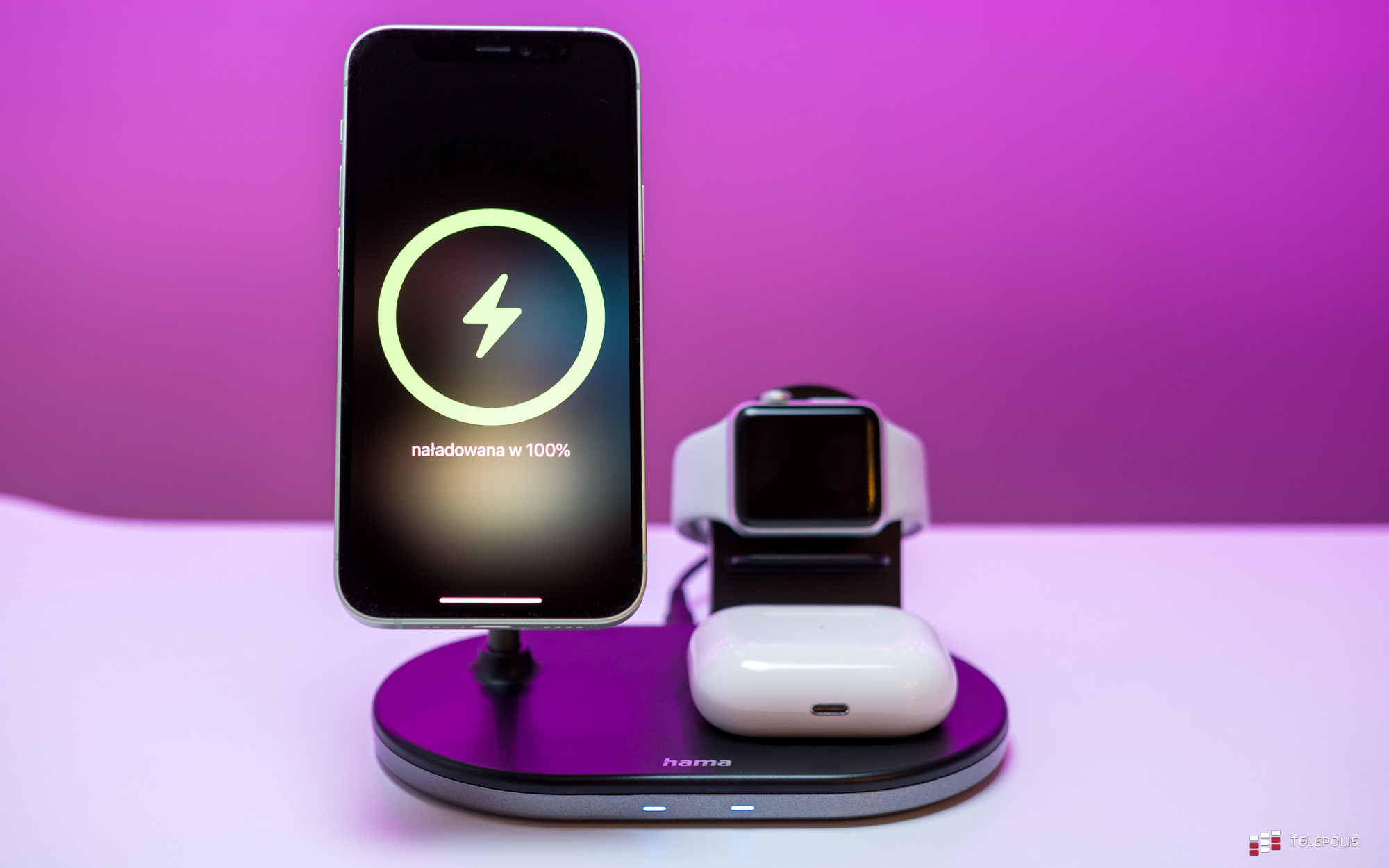 Ładuj z klasą. Twój iPhone może dobrze wyglądać nawet gdy odpoczywa