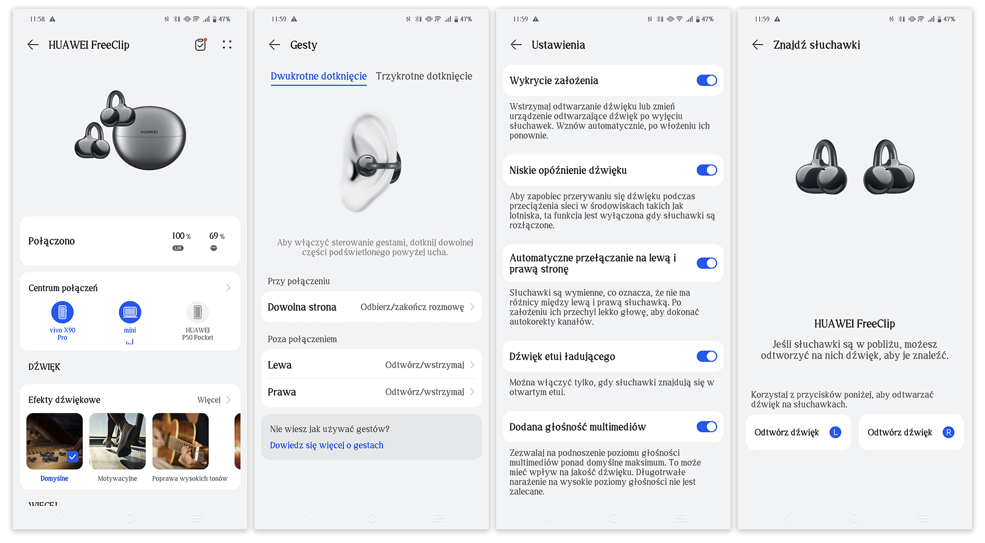 Huawei FreeClip: Słuchawki z kulką pokonały te z dziurką - test