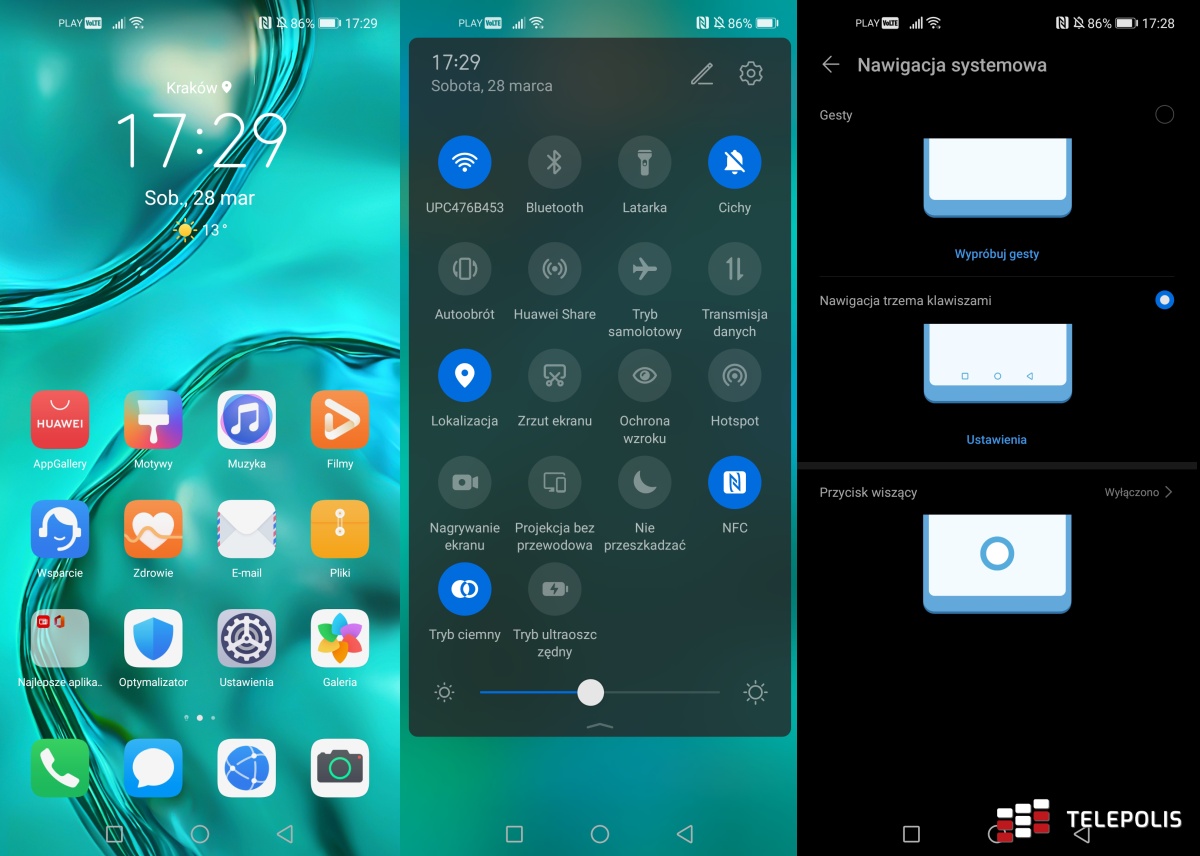 Test Huawei P40 Lite - jak sprawdza się HMS?