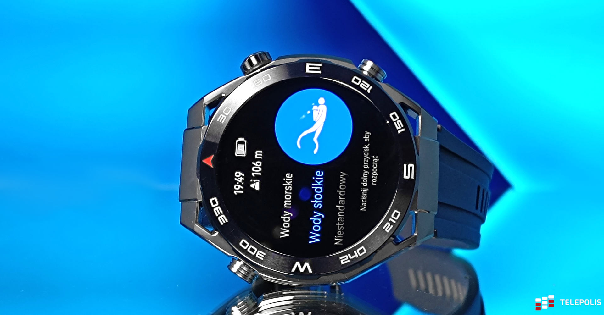 Huawei Watch Ultimate: piękny smartwatch nie tylko do nurkowania (test)