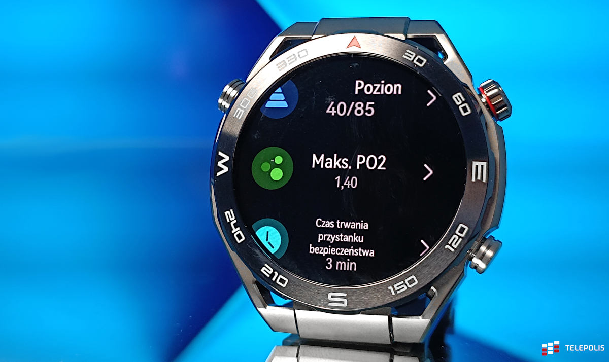 Huawei Watch Ultimate: piękny smartwatch nie tylko do nurkowania (test)