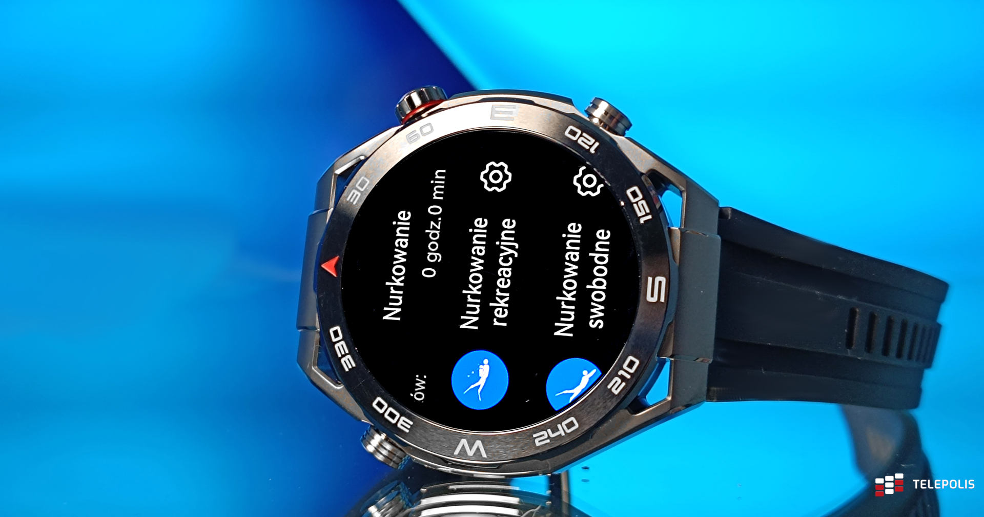 Huawei Watch Ultimate: piękny smartwatch nie tylko do nurkowania (test)
