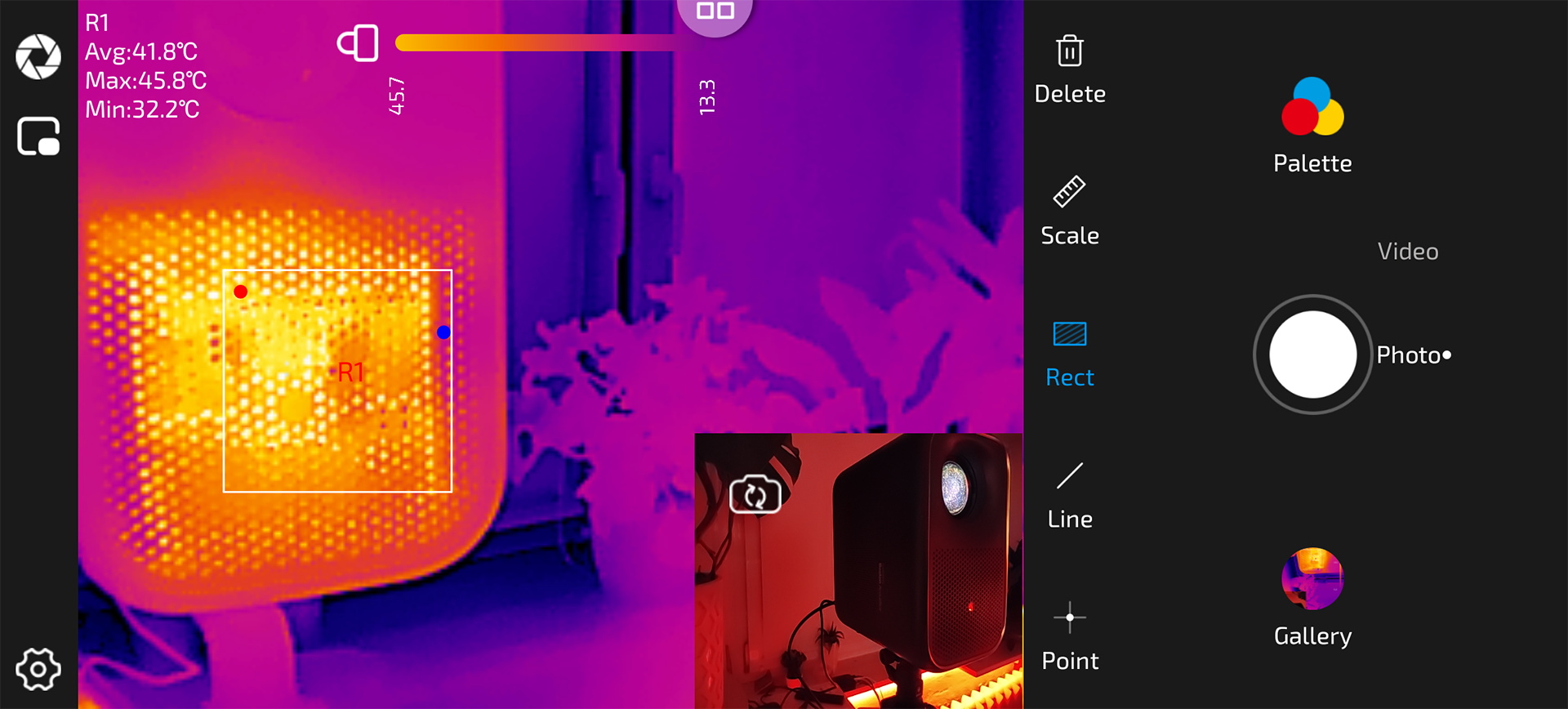InfiRay P2 Pro - kamera termiczna podłączana do telefonu (test)