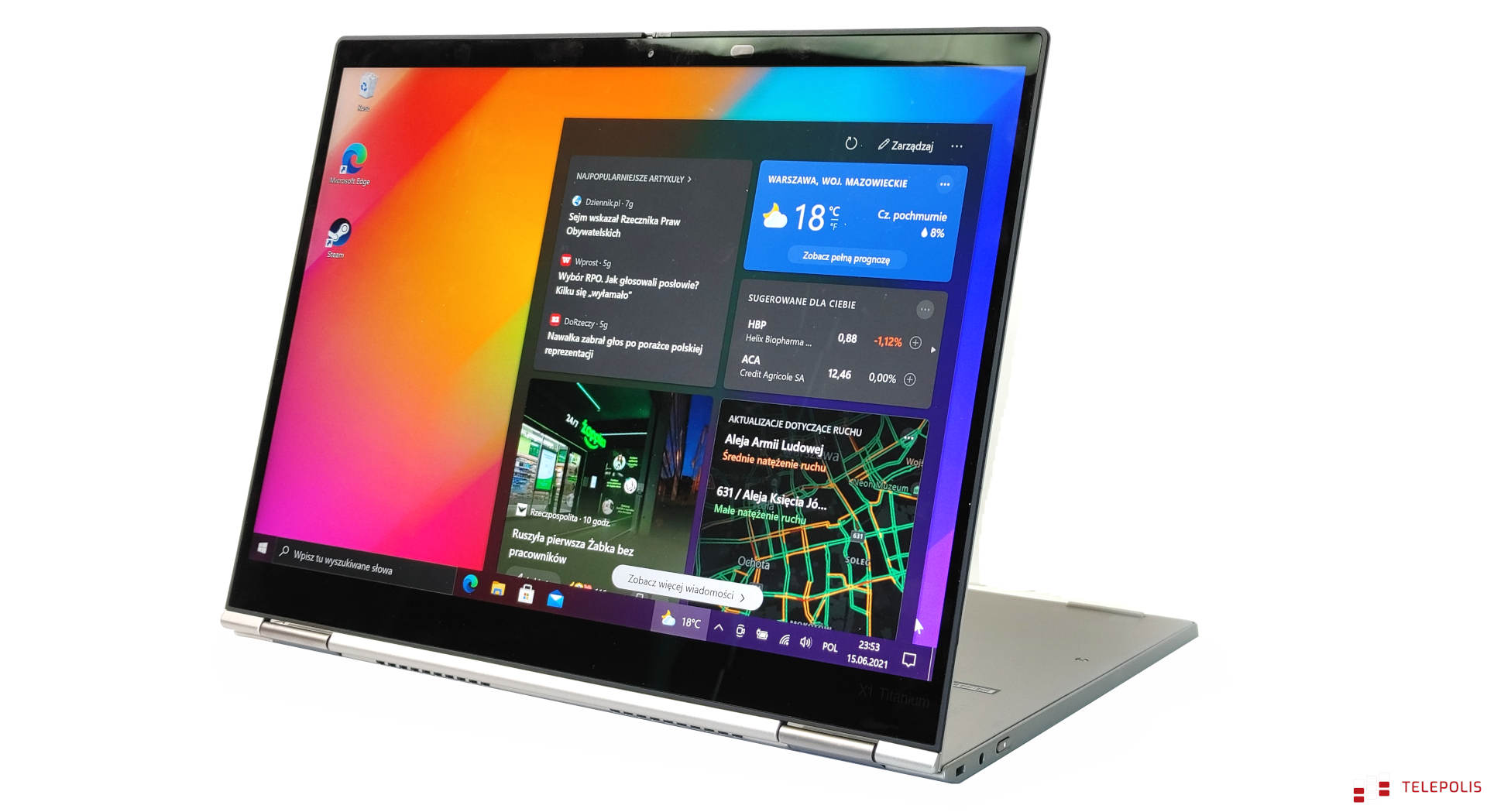 Lenovo ThinkPad X1 Titanium Yoga: testujemy ultralekką, biznesową klasę premium