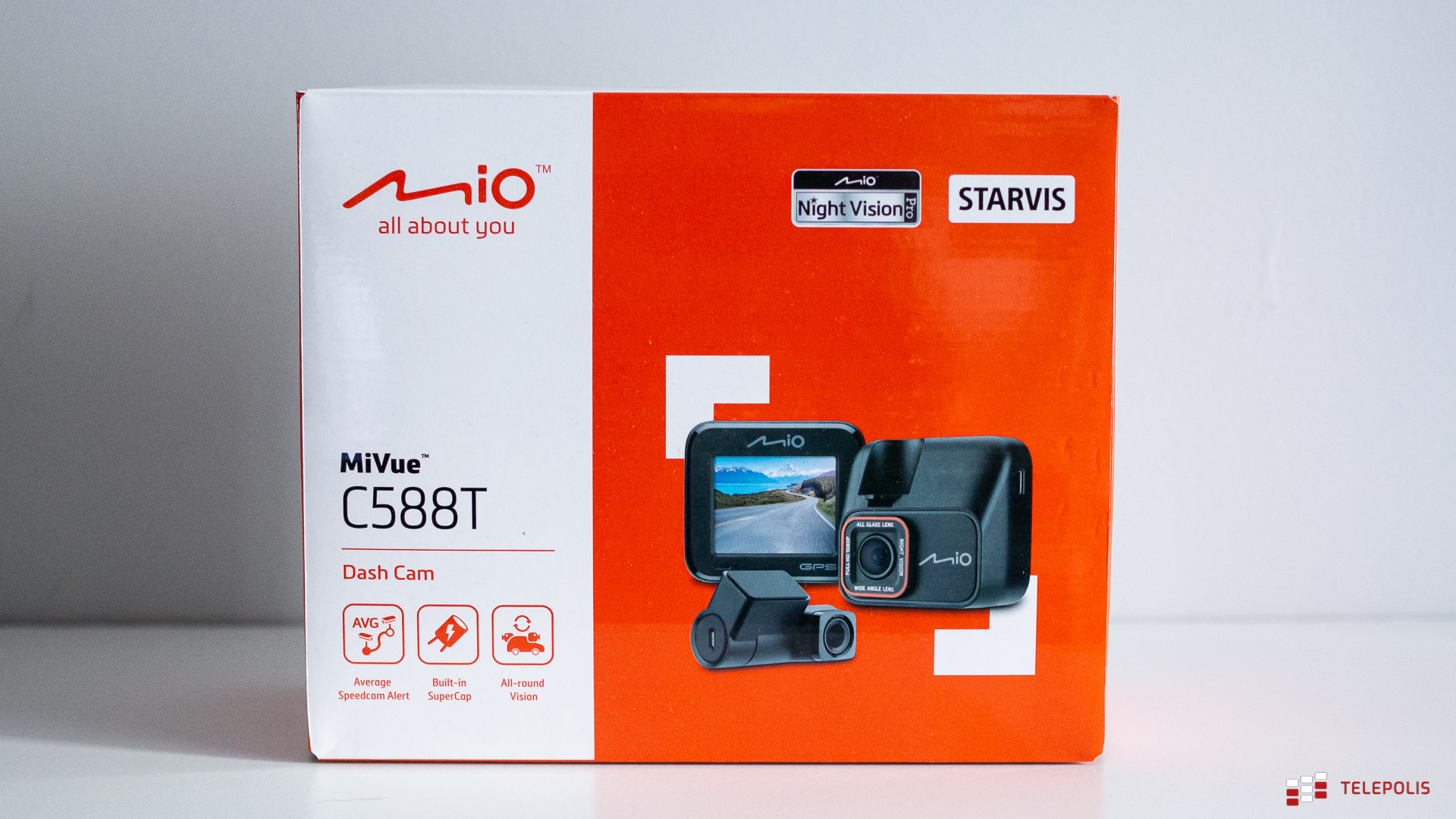 Mio MiVue C588T Dual - test. Nagra przód i tył samochodu jednocześnie