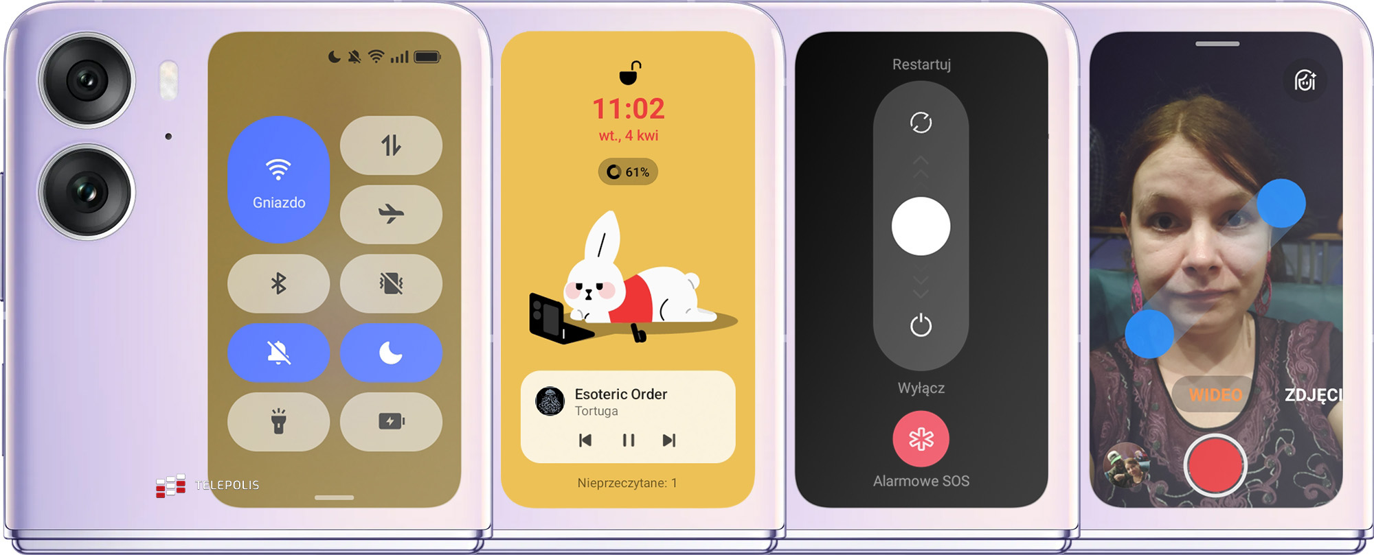 OPPO Find N2 Flip. Dobrze się składa, że ma dużą baterię (test)