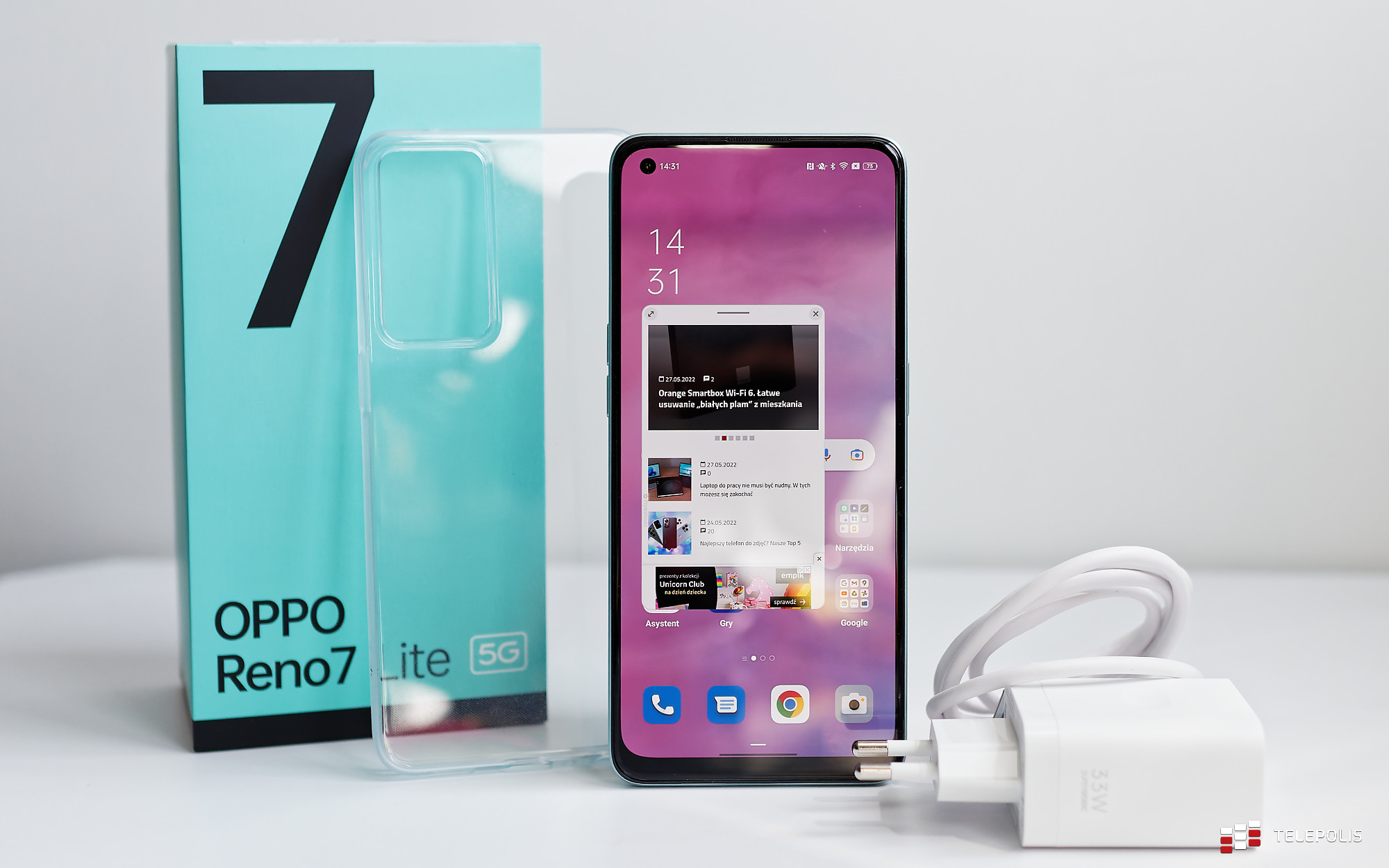 OPPO Reno7 Lite 5G – i życie nabiera barw. Jakości – niekoniecznie