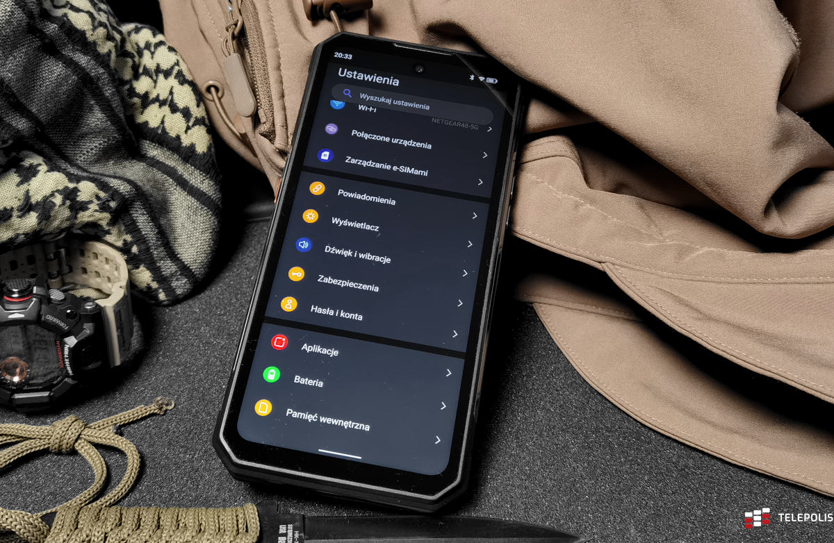 Pancerny Oukitel WP30 Pro ma dwa ekrany. Sprawdzam, czy to ma sens