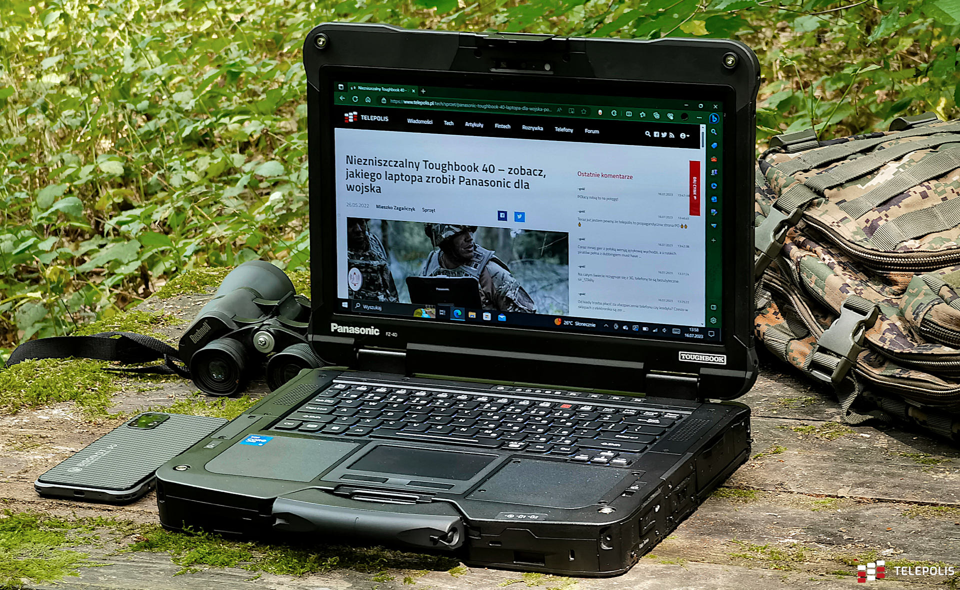 Panasonic Toughbook 40 – testowałem laptopa dla wojska. To genialny sprzęt